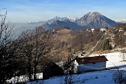 65 Salendo al Monte Tesoro con vista in Forcella Alta, Ocone, Camozzera, Resegone,...